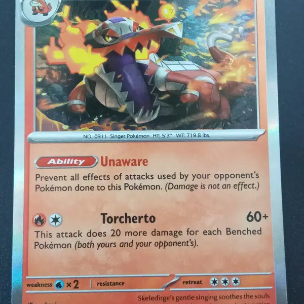 [BUNJANG] North American Edition Pokemon Card Roaring Moon 151 / 북미판 포켓몬카드 라우드본 원히트