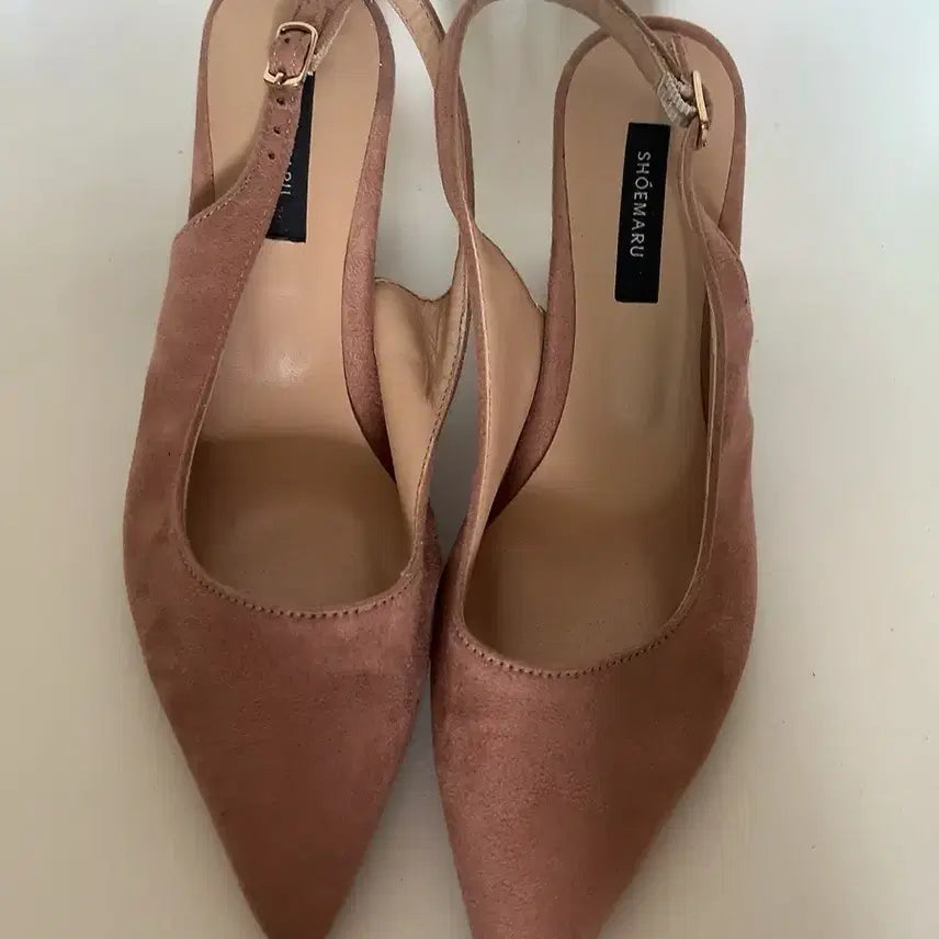 [BUNJANG] Shumaro Slingback 230 Pink Beige / 슈마루 슬링백 230 핑크 베이지