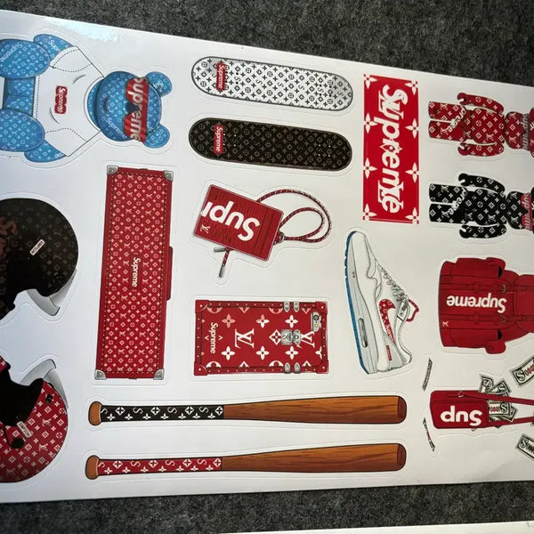 [BUNJANG] Vans Supreme Sticker Set / 반스 슈프림 스티커 세트