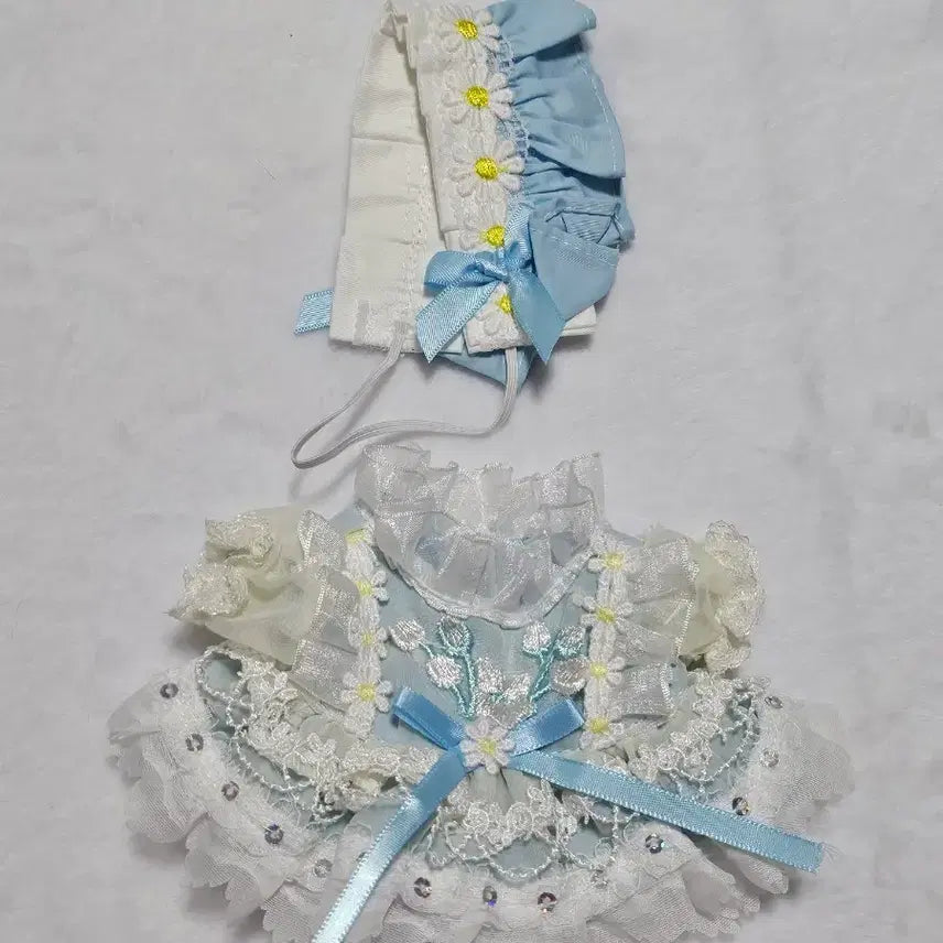 [BUNJANG] 20cm Doll Daisy Dress / 20cm 솜인형옷 데이지 드레스