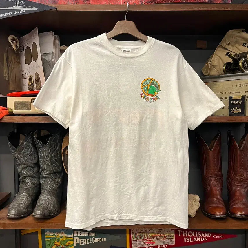 [BUNJANG] 90s VTG Señor Frog's Cancun Single Stitch Printing T-Shirt / 90s VTG 세뇨르프로그 칸쿤 싱글스티치 프린팅 티셔츠 N1873