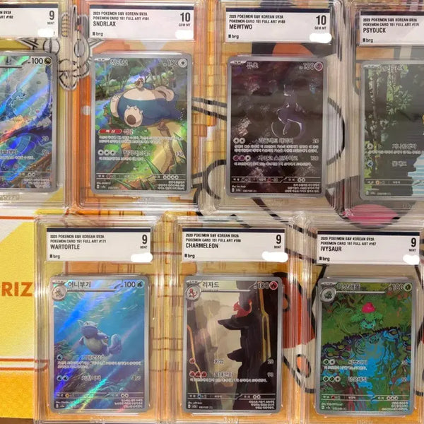 [BUNJANG] Pokemon Card 151 AR Mewtwo, Slowpoke, Dragonair / 포켓몬카드 brg 뮤츠 / 고라파덕 / 신뇽 151 AR
