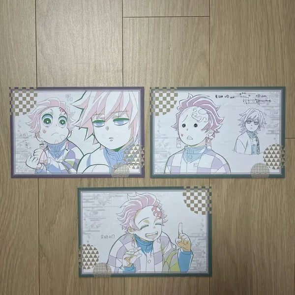 [BUNJANG] Demon Slayer Ufotable Giyu Tanjiro Original Drawing Postcard Set / 귀멸의칼날 유포테이블 기유 탄지로 원화 엽서 판매합니다.