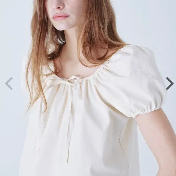 [BUNJANG] Soft Seoul Solid Puff Blouse - Butter / 소프트서울 SOLID PUFF BLOUSE_BUTTER