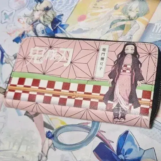 [BUNJANG] Demon Slayer Nezuko Wallet / 귀멸의 칼날 네즈코 지갑
