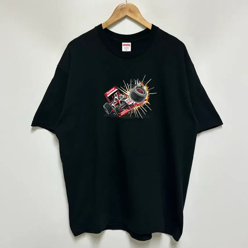 [BUNJANG] Supreme 21FW Crash T-Shirt Black XL / [남자-105 (XL)]Supreme 슈프림 21FW 크래쉬 티셔츠 블랙