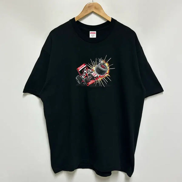 [BUNJANG] Supreme 21FW Crash T-Shirt Black XL / [남자-105 (XL)]Supreme 슈프림 21FW 크래쉬 티셔츠 블랙