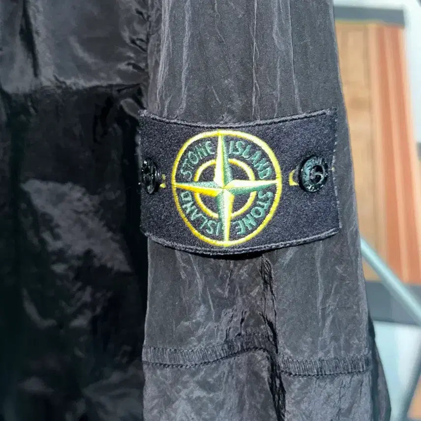 [BUNJANG] Stone Island 17FW Nylon Metal Overshirt Black XL / (유일매물) 17FW 스톤아일랜드 나일론 메탈 오버셔츠 블랙 XL