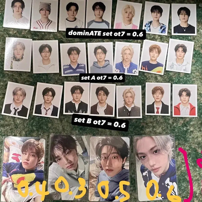 [BUNJANG] Stray Kids Fan Meeting DominATE ID Photo Set / 스키즈 스트레이키즈 팬미팅 팬즈샵 MD 증사 증명사진 포카 양도