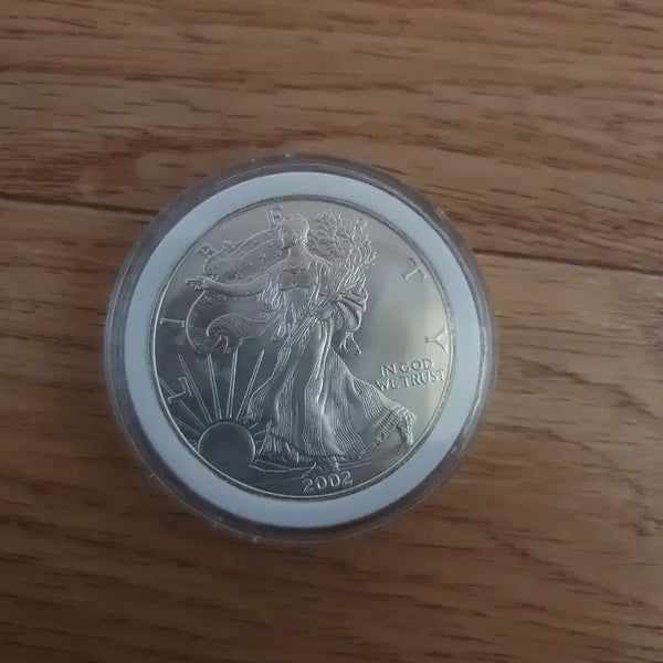 [BUNJANG] 2002 American Silver Eagle Coin / 미국 독수리 은화 2002년