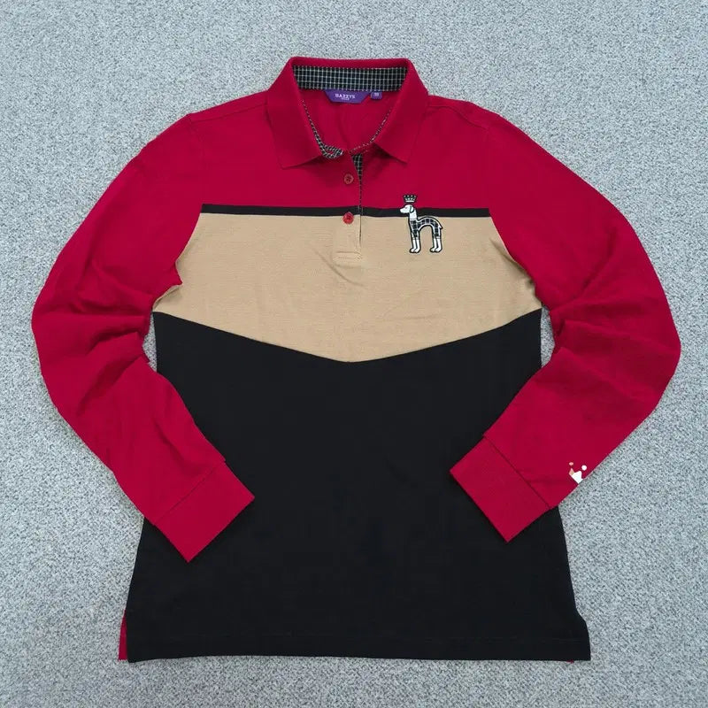 [BUNJANG] Hazzys Long-Sleeve Polo Shirt Size 90 / 90 헤지스 긴팔 카라티 | 0702B14