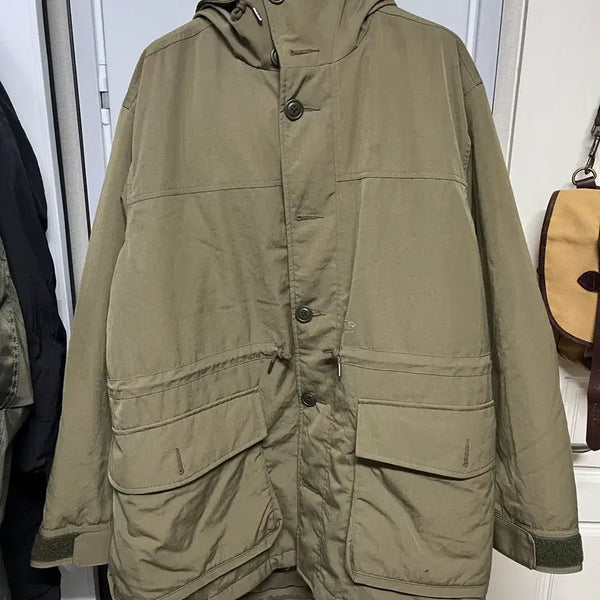 [BUNJANG] Snow Peak Japan Line Down Coat Olive L / 스노우피크(snowpeak) 오리지널 재팬라인 다운코트 올리브 L