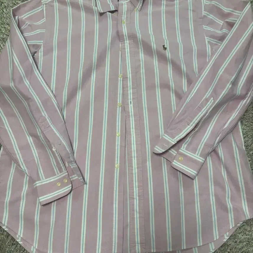 [BUNJANG] Polo Ralph Lauren Striped Shirt Size 110 / 일본판 폴로 랄프로렌 셔츠 사이즈 110