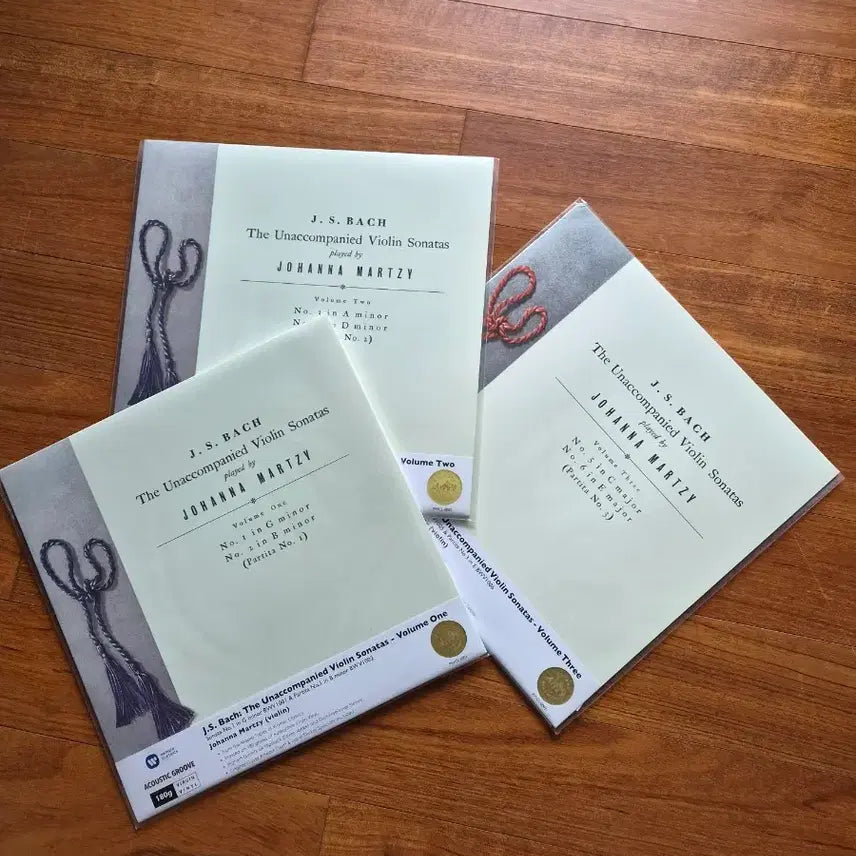 [BUNJANG] Johanna Martzy Bach: Sonatas & Partitas for Solo Violin, Vol. 1, 2, 3 LP / 요한나 마르치 - 바흐 : 무반주 소나타와 파르티타 1, 2, 3집