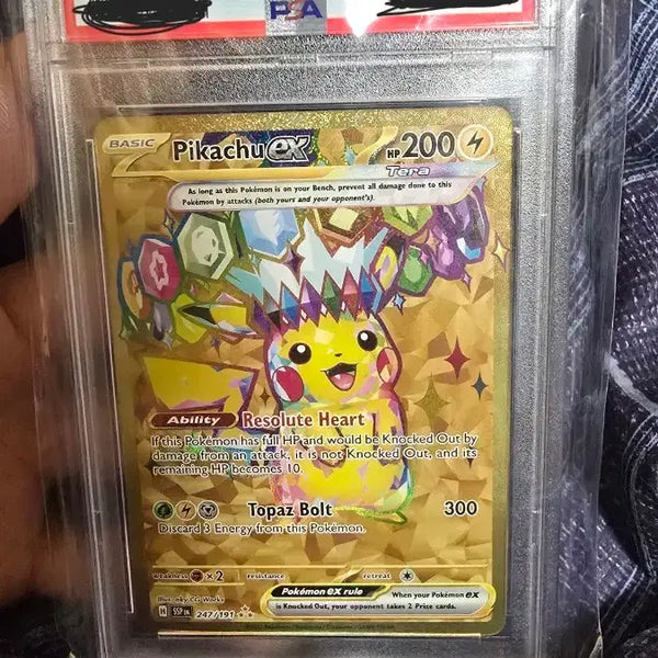 [BUNJANG] Pokemon Pikachu ex HR Surge Spark (English Edition) PSA 10 Graded / 포켓몬카드 피카츄 ex HR 서징스파크(북미판) PSA10 판매