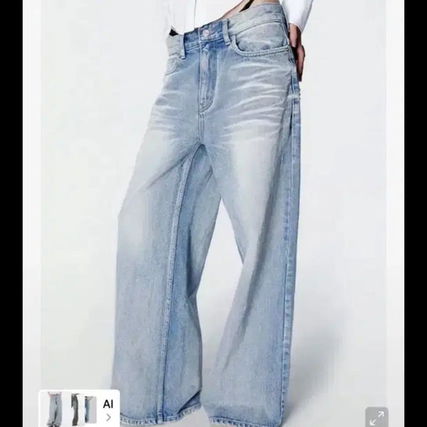 [BUNJANG] 2000 Archives Snyder Wide Denim Pants / 2000아카이브스 스나이더 와이드 데님 팬츠