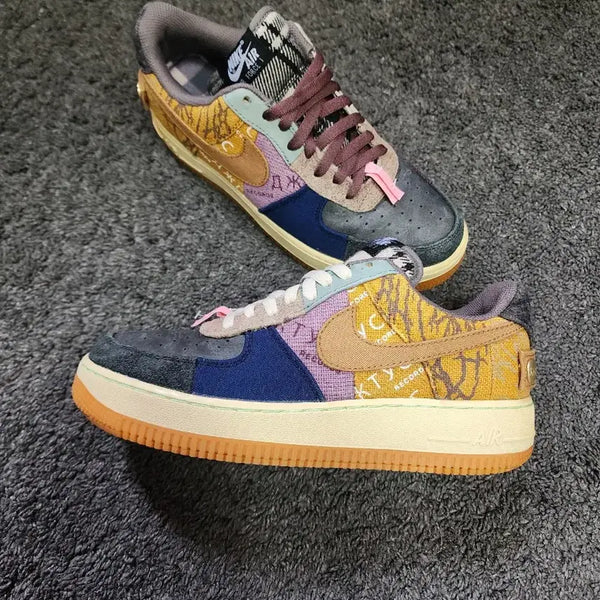 [BUNJANG] Nike x Travis Scott Air Force 1 Low Cactus Jack Fossil / 나이키 x 스캇 에어포스1 로우 캑터스 잭 포실 265사이즈