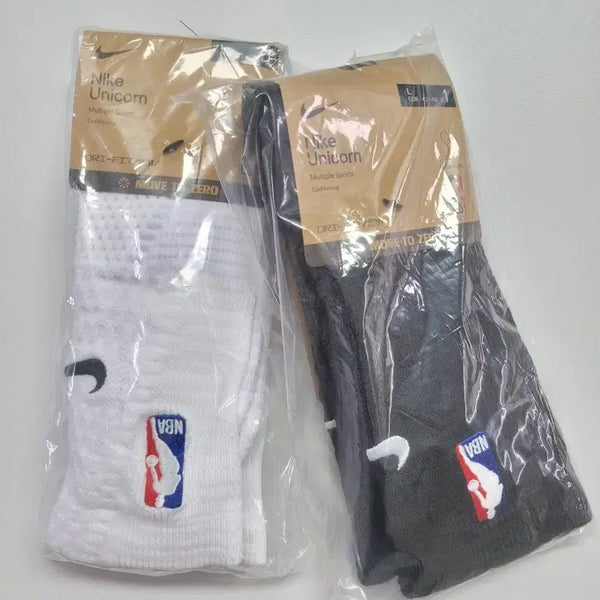 [BUNJANG] Unicorn 2-Pack Socks (Black and White) / nba 유니콘 양말 2종 세트