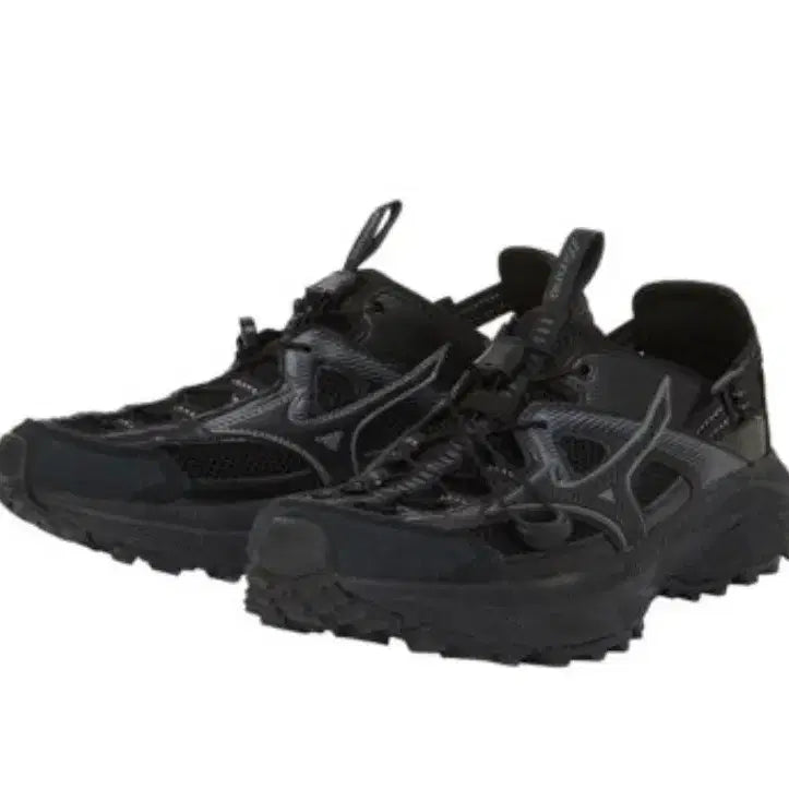 [BUNJANG] Mizuno Apex Trail Black 230 Running Shoes / 미즈노 에이펙스 트래일 블랙 230