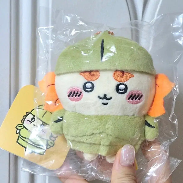 [BUNJANG] Chiikawa Armor Shisa Mascot Keychain / 치이카와 먼작귀 갑옷시사 마스코트 키링