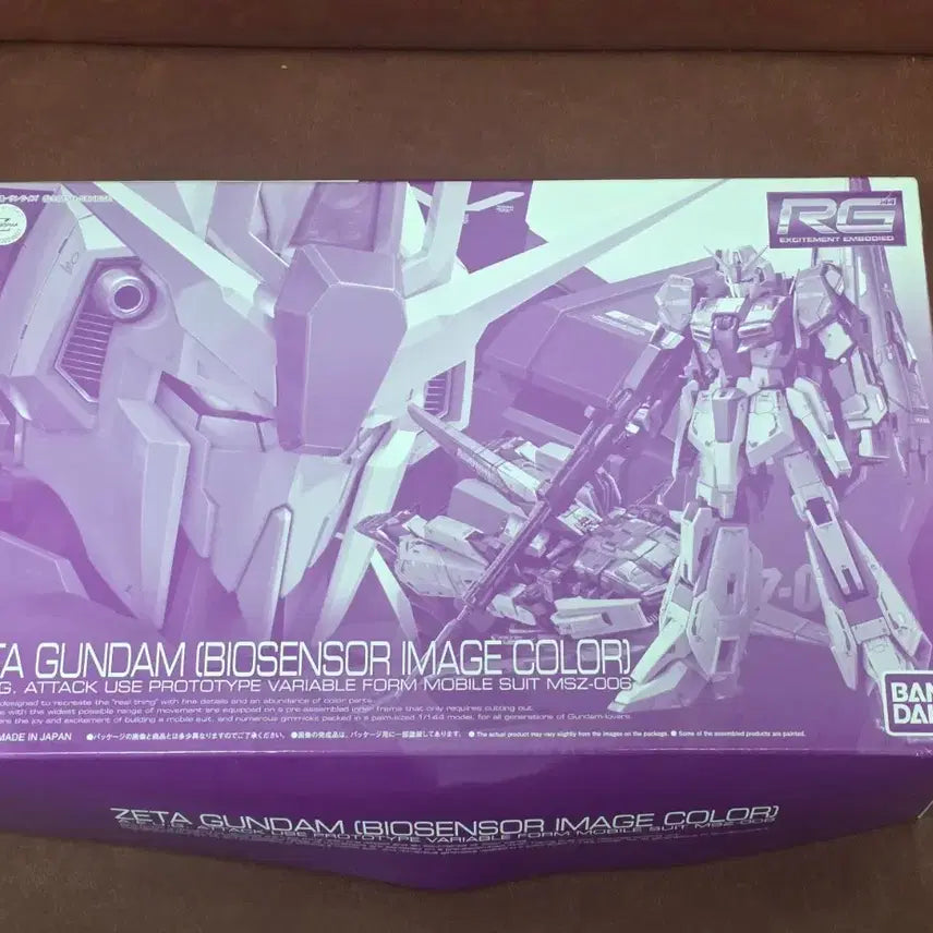 [BUNJANG] Bandai Hobby RG Zeta Gundam Bio Sensor Image Color Ver. Model Kit / RG 제타 건담 바이오 센서 이미지 컬러 미개봉 판매합니다.