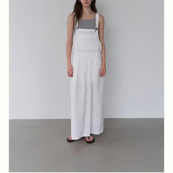 [BUNJANG] ByMood Egg Overall Dress / 바이무드 Egg Overall Dress