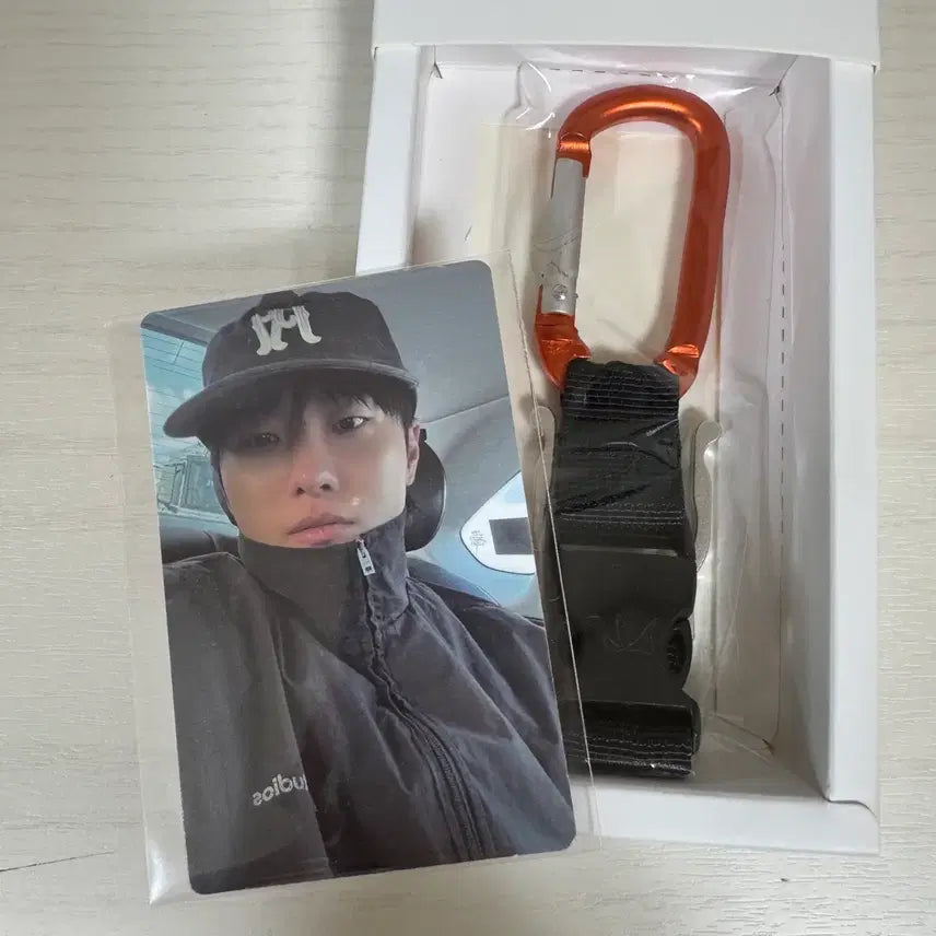[BUNJANG] WOODZ Cho Seung Youn 2025 Index Concert Muz's Zone Photocard Carabiner / 우즈 조승연 2025 인덱스콘 무즈존 포카 카라비너 index woodz