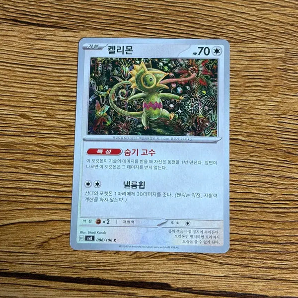 [BUNJANG] Pokemon Card Shinji Kanda Kellymon / 포켓몬카드 신지칸다 켈리몬