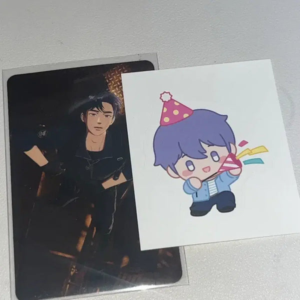 [BUNJANG] PlaYlist Cafe Yejun Birthday Sticker / 플레이브 십카페 예준 포카 생일 축하 스티커