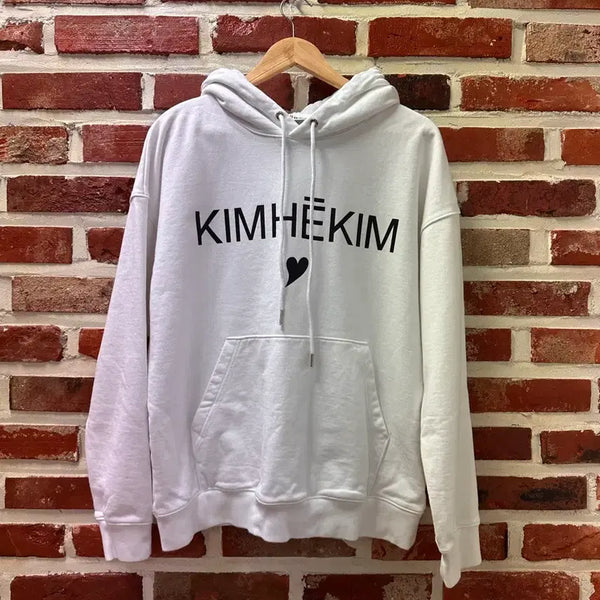 [BUNJANG] kimhekim 21FW Heart Logo Oversized Hoodie / (S)김해김 kimhekim 21FW 하트 후드