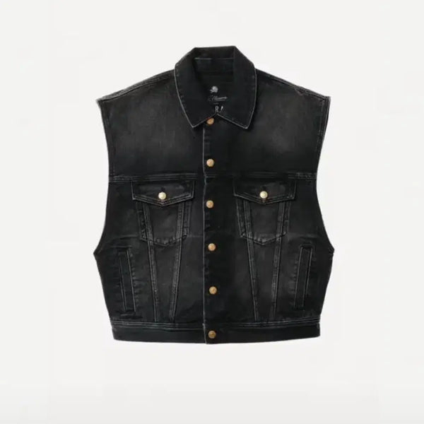 [BUNJANG] Zara x Willy Chavarria Denim Vest / 자라 X 윌리 차바리아 데님 베스트