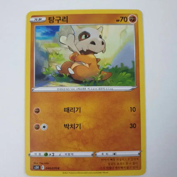 [BUNJANG] Pokemon Card Golem / 탕구리 포켓몬 카드