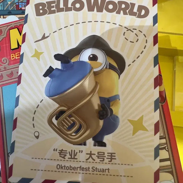 [BUNJANG] Pop Mart Bello World Minions Stuart Figure / 팝마트 벨로월드 미니언즈 <스튜어트>