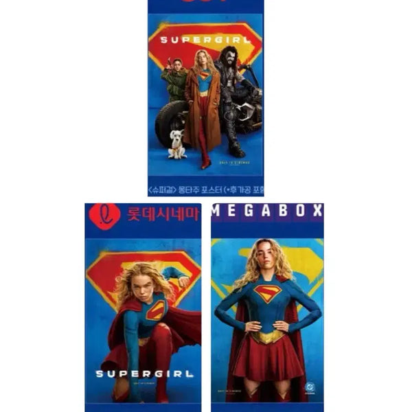 [BUNJANG] Supergirl Montage/Kara Character/IMAX/Main Poster/Art Card / [슈퍼걸] 몽타주/카라 캐릭터/아이맥스/메인 포스터/아트카드