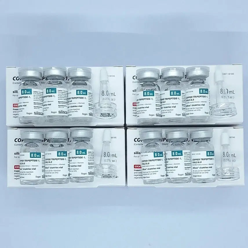 [BUNJANG] Cilica Regenerating Ampoule 12 Vials (4 Boxes) / 실리스카 재생 앰플 3바이알*4박스