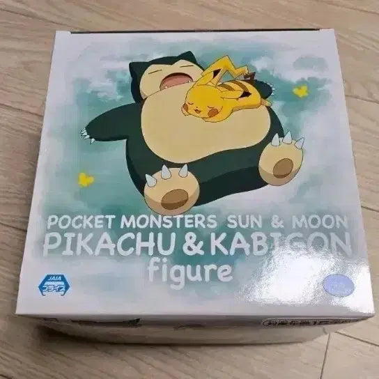[BUNJANG] Sealed Pokemon Sun & Moon Pikachu & Snorlax Figure / 미개봉 포켓몬스터 썬앤문 피카츄 & 잠만보 피규어