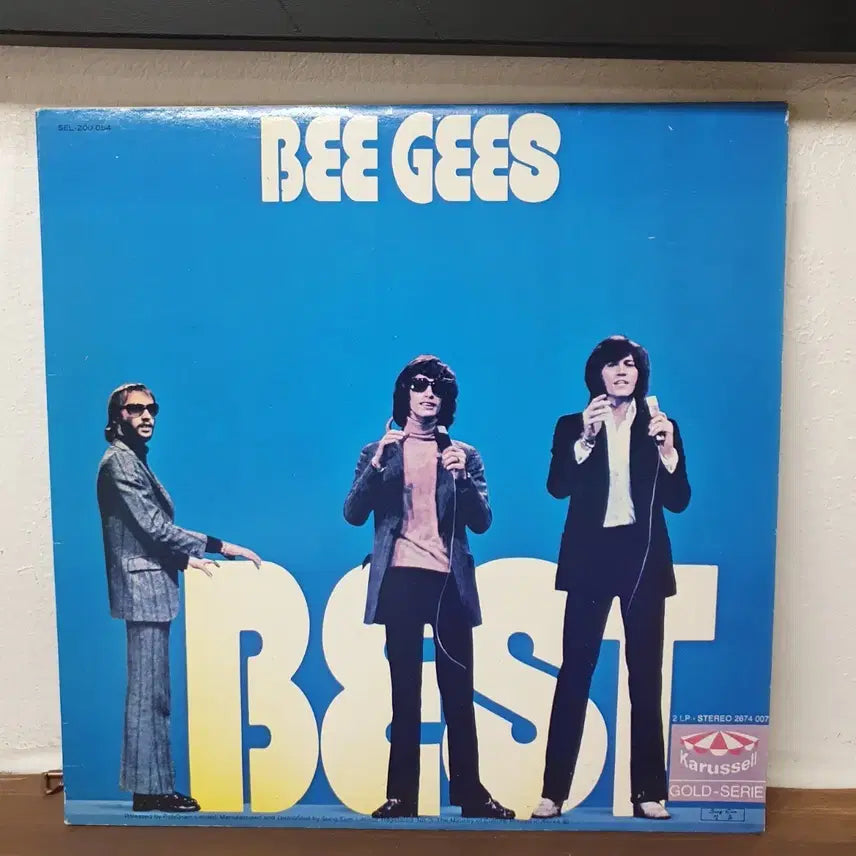 [BUNJANG] Bee Gees Best 2LP Gold Series (1976) / 비지스 Best 2LP 골드 시리즈  1976 성음