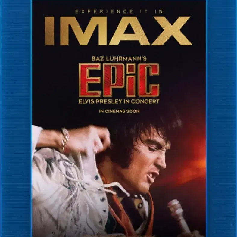 [BUNJANG] Elvis Presley Concert IMAX Poster / [에픽: 엘비스 프레슬리 콘서트] 아이맥스 포스터