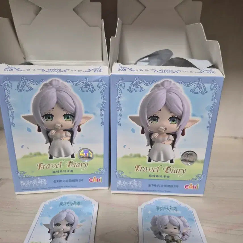 [BUNJANG] Frieren: Beyond Journey's End Frieren 2 Types Travel Diary Series Bundle Set Figures / 프리렌 피규어 2종 여행일기 시리즈 일괄 프리렌 a, c