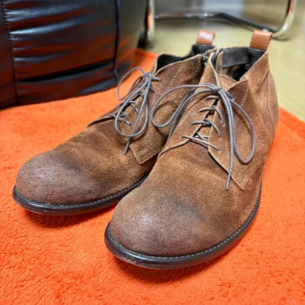 [BUNJANG] AZZIS Japan Suede Boots / 아지스 일본 재팬 스웨이드 부츠 구두