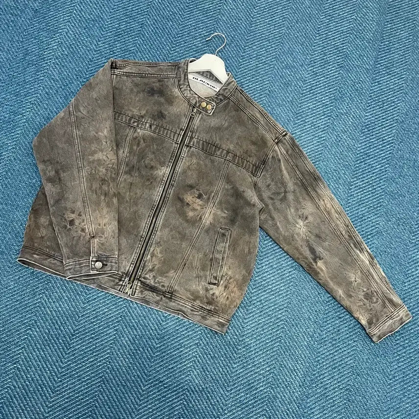 [BUNJANG] Black Up Two-Way Denim Jacket / [여성Os] 블랙업 투웨이 청자켓 만원샵