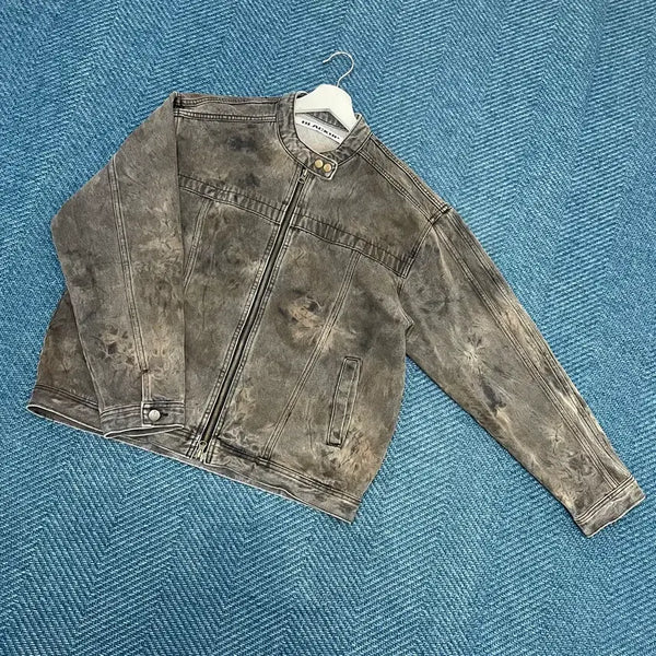 [BUNJANG] Black Up Two-Way Denim Jacket / [여성Os] 블랙업 투웨이 청자켓 만원샵