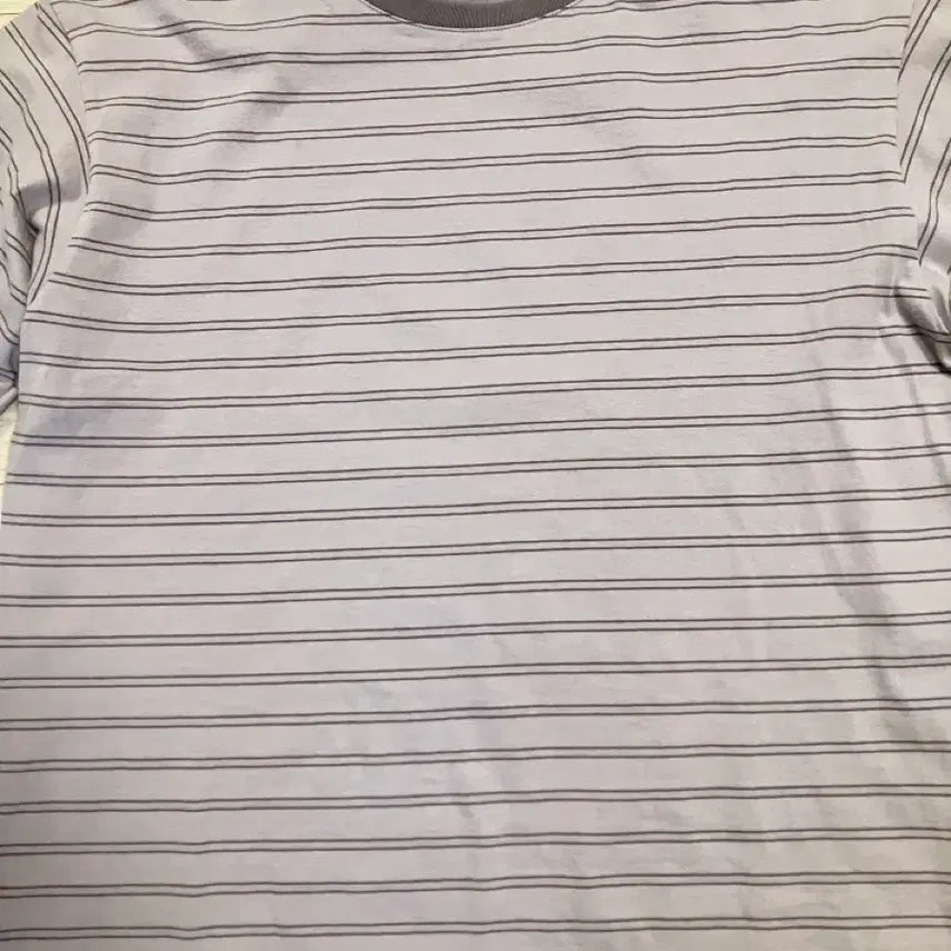 [BUNJANG] Politeru Loose Stripe T-Shirt Dusty Pink / 폴리테루 루즈드 스트라이프 티셔츠 더스티 핑크 (3)