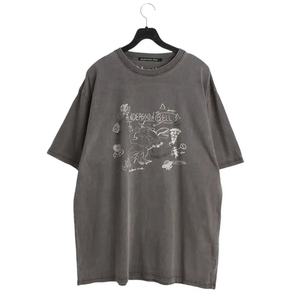 [BUNJANG] Andersson Bell Dinosaur Short Sleeve T-Shirt / L 앤더슨벨 다이노소어 반팔