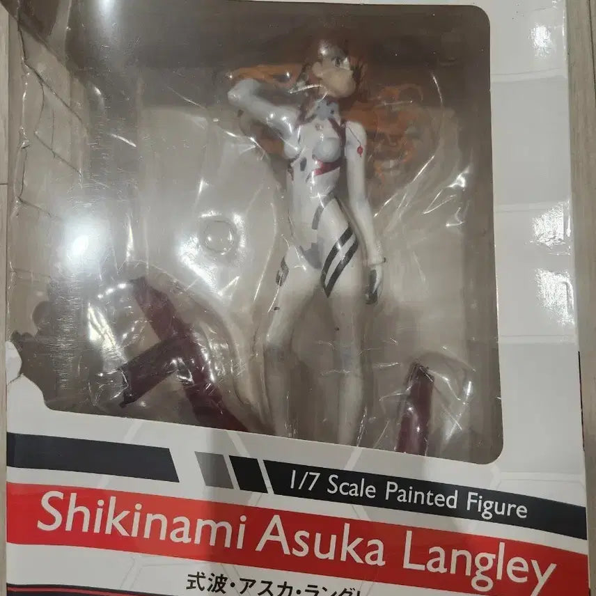[BUNJANG] Evangelion Shikinami Asuka Langley 1/7 Scale Figure / 에반게리온 시키나미 아스카 랑그레이 피규어 1/7 스케일 새제품