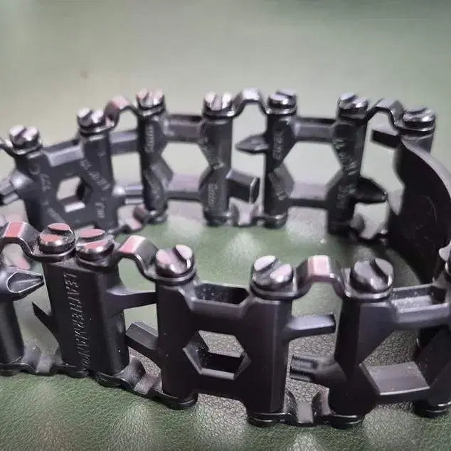 [BUNJANG] Leatherman Tread Black Multi-Tool Bracelet / 레더맨 트레드 블랙
