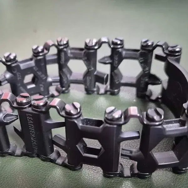 [BUNJANG] Leatherman Tread Black Multi-Tool Bracelet / 레더맨 트레드 블랙