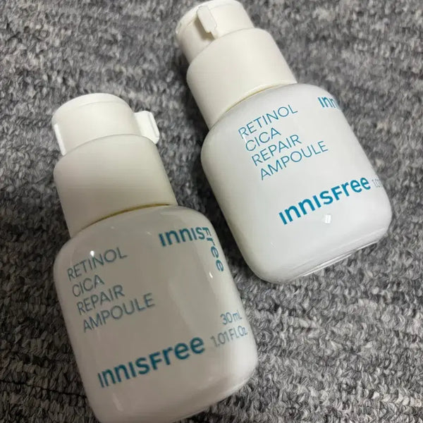 [BUNJANG] Innisfree Retinol Cica Trace Ampoule (30ml, 2-Pack) / 이니스프리 레티놀 시카 흔적 앰플 30ml 2개 새상품