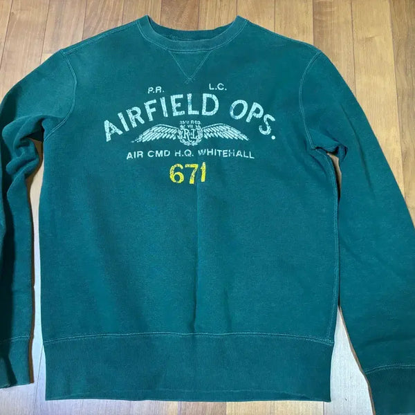 [BUNJANG] Polo Ralph Lauren Airfield OPS Sweatshirt M / 폴로 맨투맨티셔츠 m