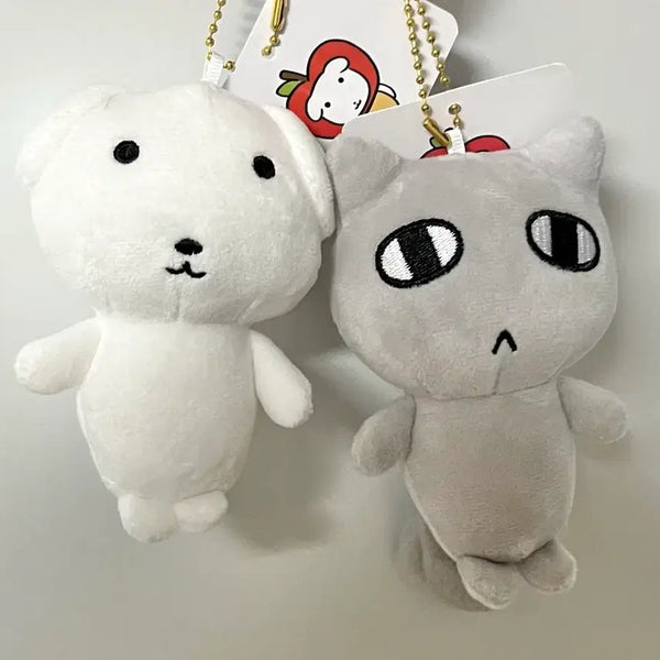 [BUNJANG] Ganady Gonany Plush Keychain Set / 가나디 고냐니 인형 키링 세트